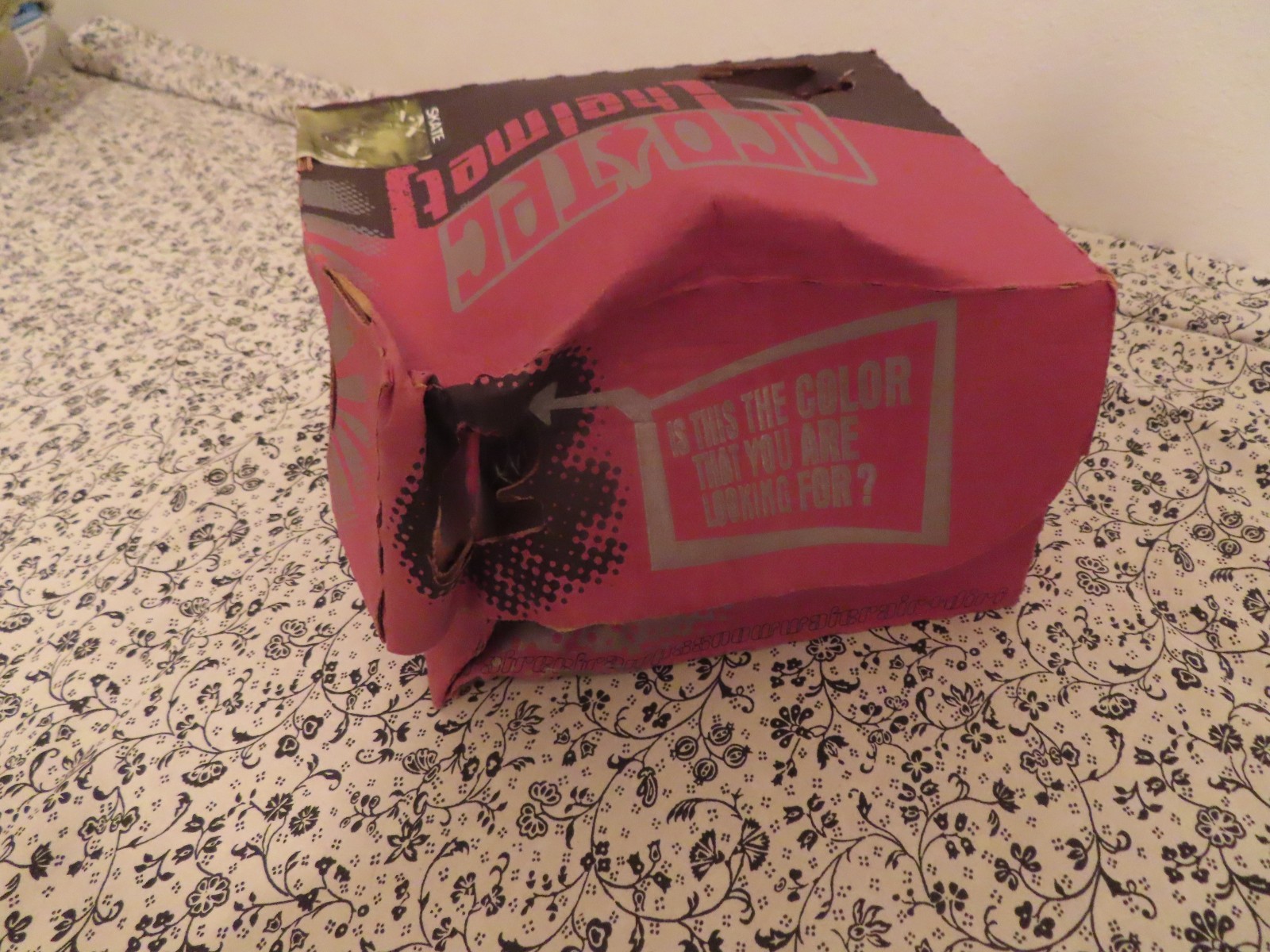 Vintage 1990s Pro Tec Helmet Chrome XL Skateboard Old School BMX