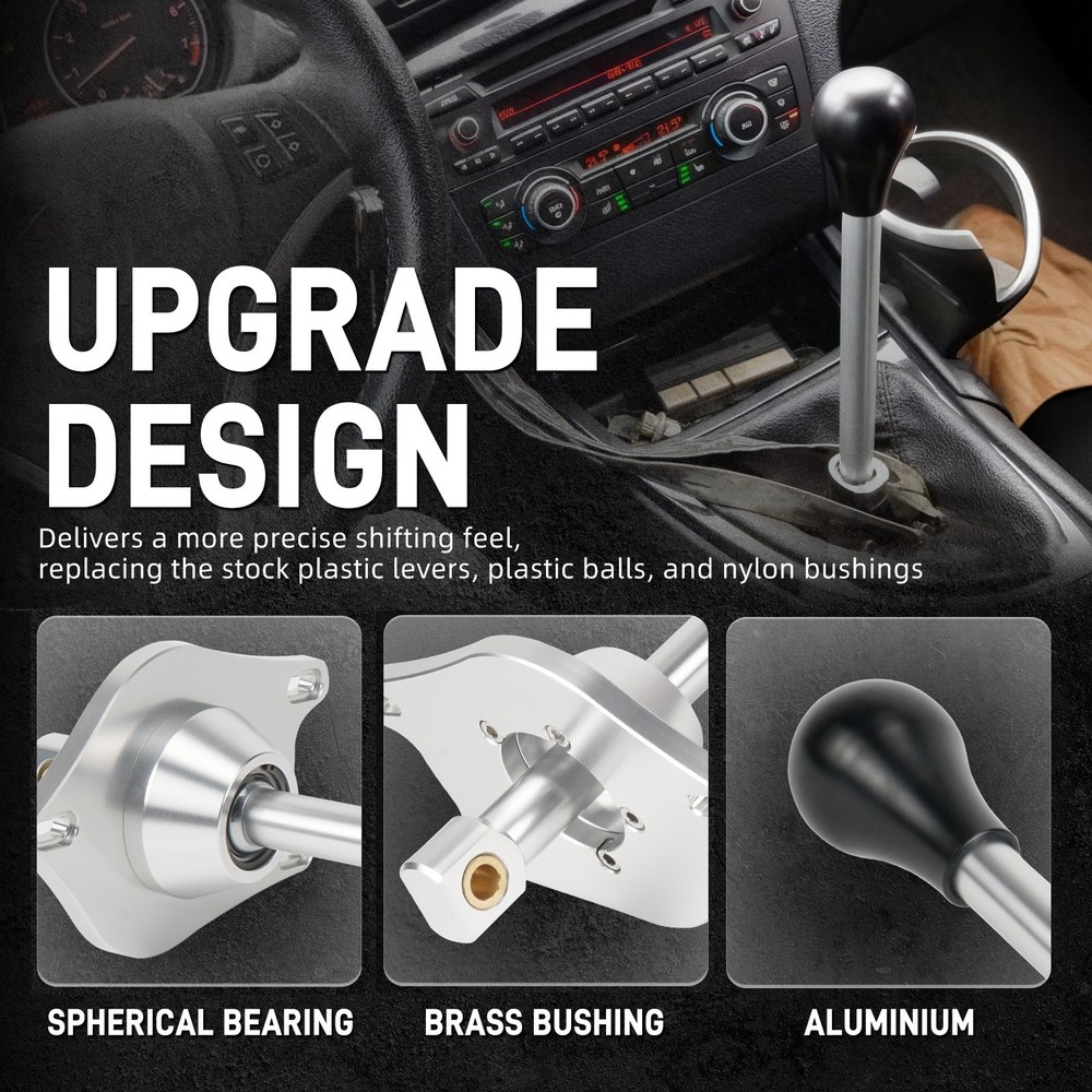 Billet Short Shifter Selector Rod Joint Upgrade For BMW E90 E91 E92 E93 E82 E88