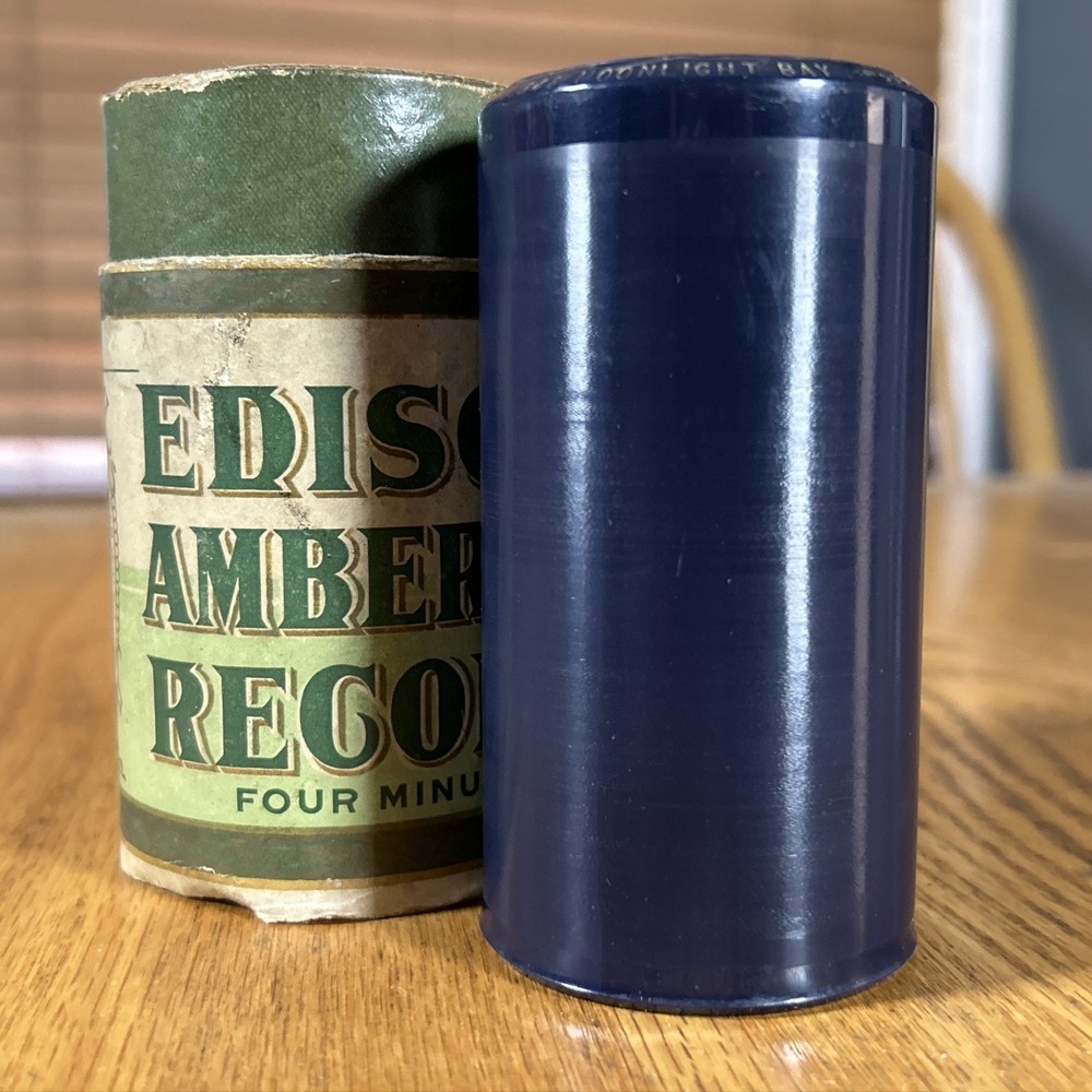 Edison Cylinder Record Moonlight Bay 1848 Premier Quartet Untested