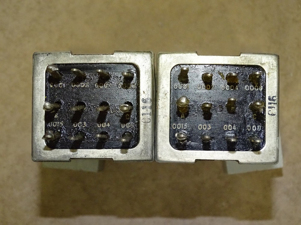 Pair, Western Electric Type 282C Condensers, Adjustable