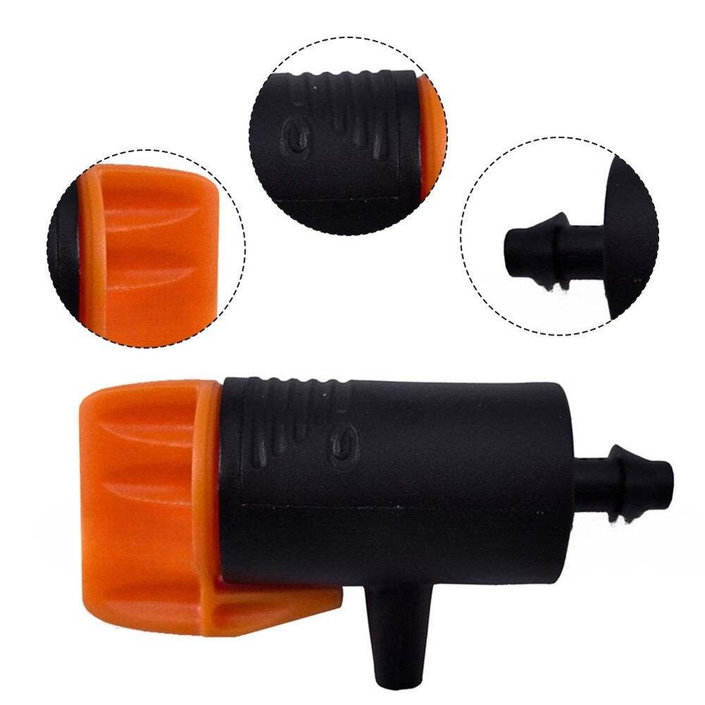 Irrigation System Adjustable Drip Head Outdoor Use 60PC Water Drip Heads
