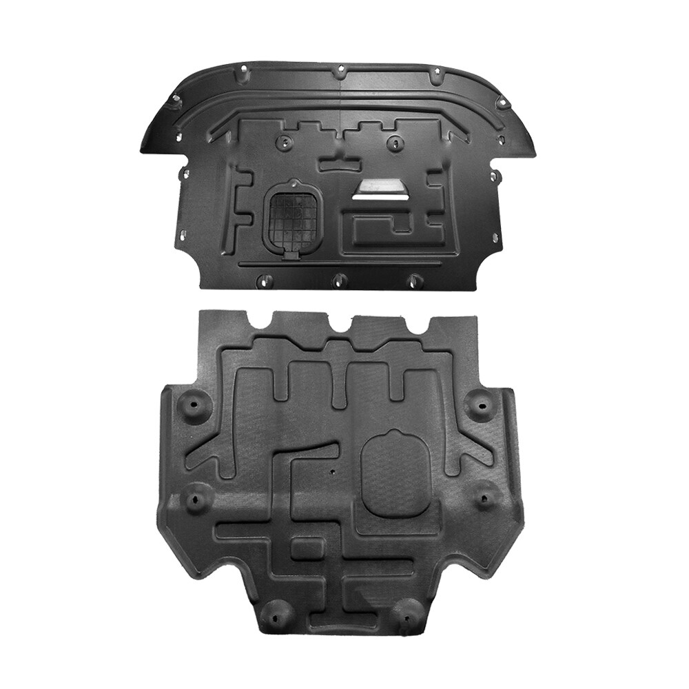 2Pcs Engine Splash Guard For Audi A6 2012-2018 Under Engine Shield Cover Board