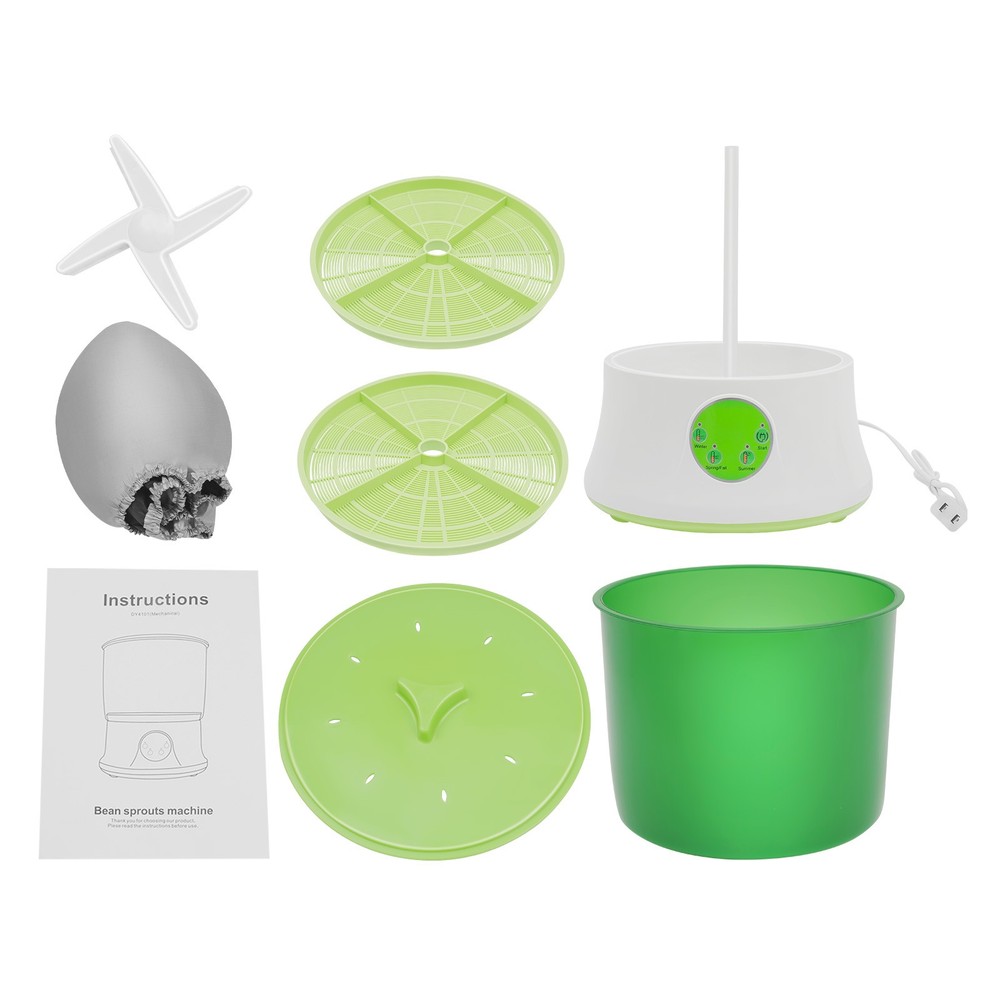 Bean Sprouter Fully Automatic Bean Seed Sprout Machine Maker 2 Layers Food Grade