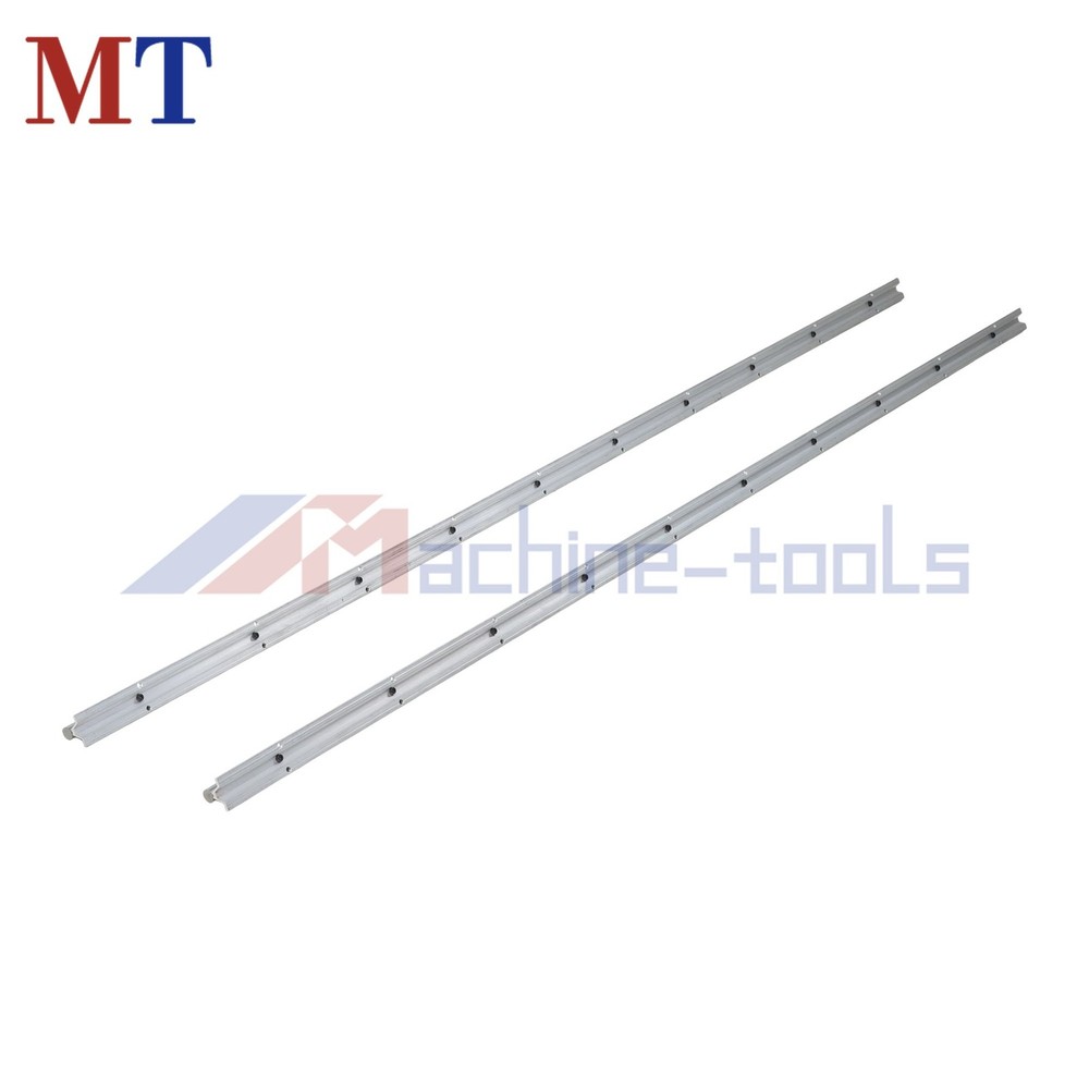 2 Pack 2000mm SBR16 Linear Rail + 4PCS SBR16UU Block for 3D Printer CNC