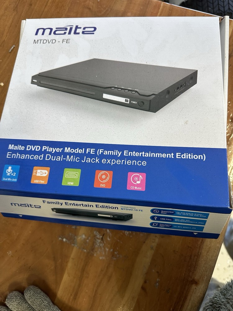 Maite MTDVD-BA DVD Player Model BA