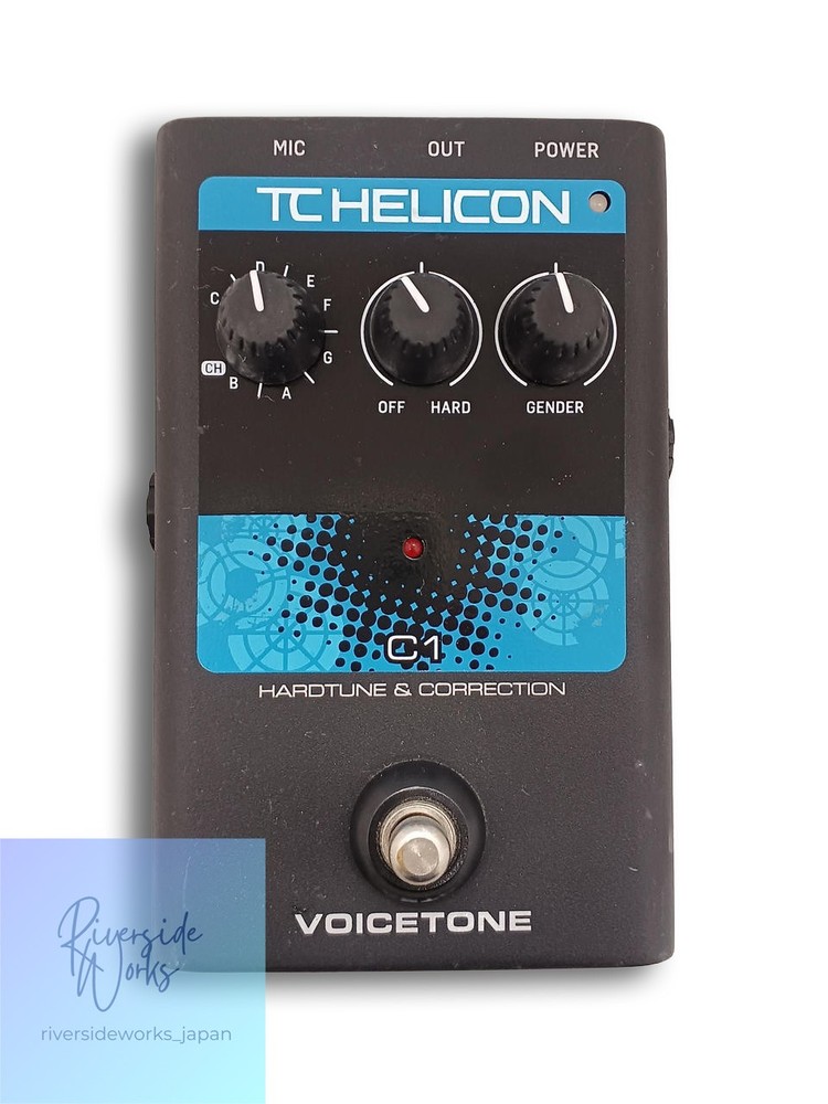 TC-HELICON VoiceTone C1 Vocal Effects Processor JP
