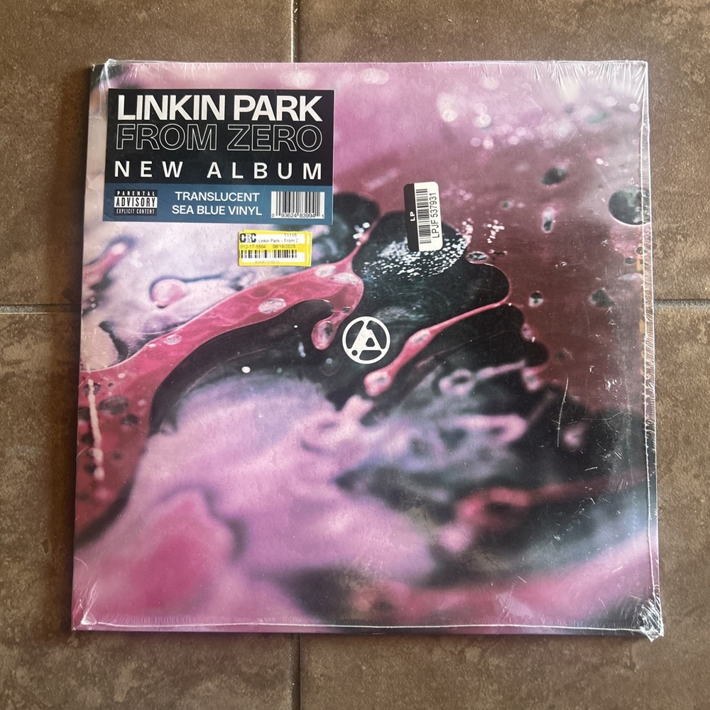 Linkin Park From Zero Translucent Sea Blue VinylLP