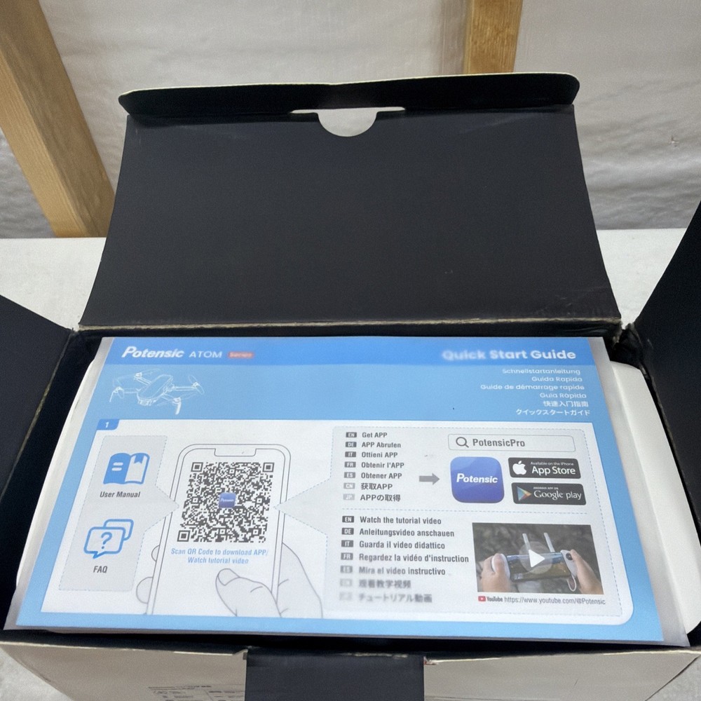 Potensic ATOM SE Drone with Camera 4K Video & GPS Image Camera