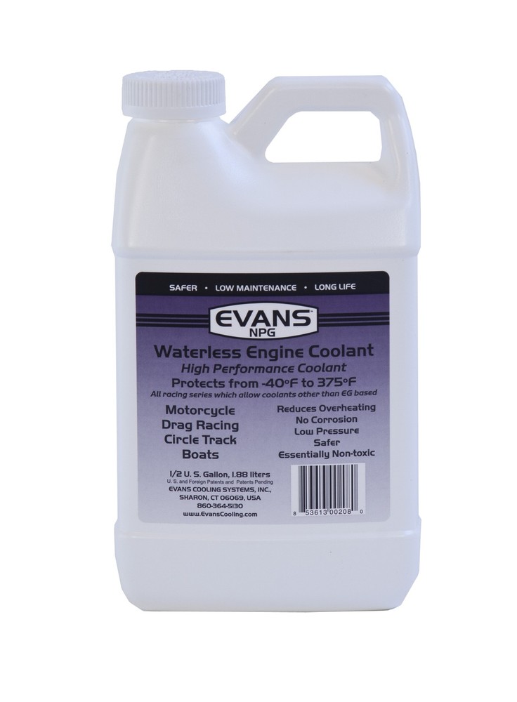Evans Waterless Engine Coolant     Evans Coolant Ec10064 Waterless Engine