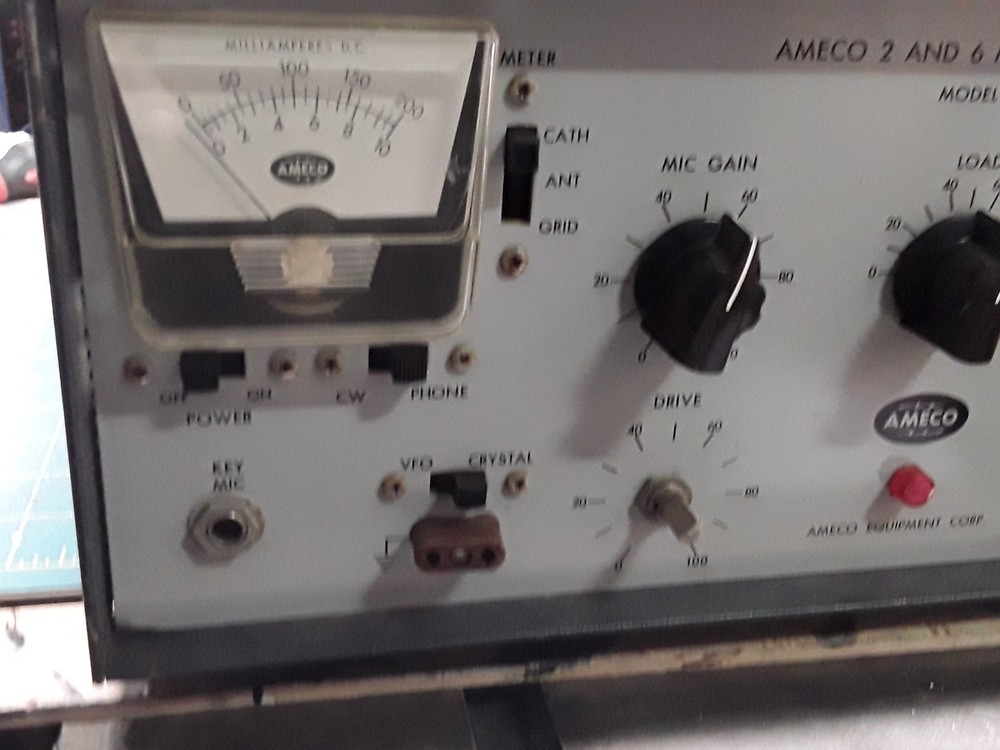 Ameco 2 And 6 Meter Transmitter