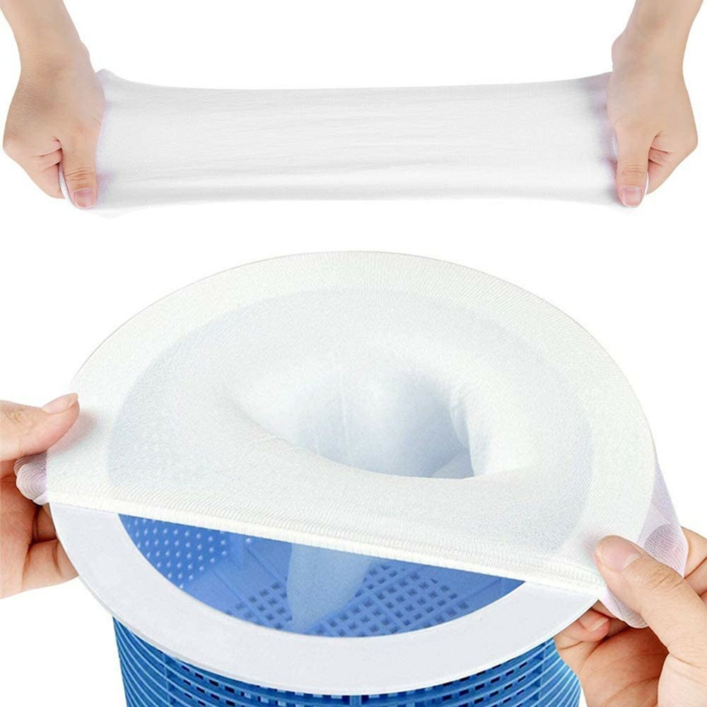 10-60Pcs Pool Skimmer Socks Filter Replacement Savers for Basket Swimming Pool