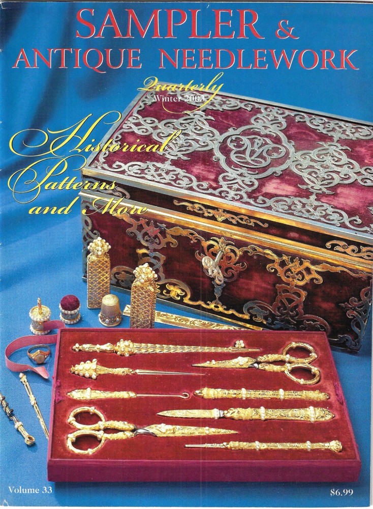 Sampler & Antique Needlework Quarterly Magazine -Winter 2003
