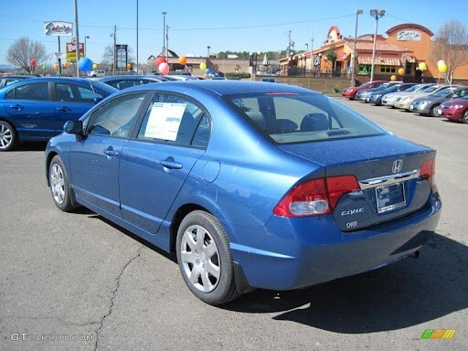 Touch Up Paint for Honda Civic with paint code  B537M,  Atomic Blue.