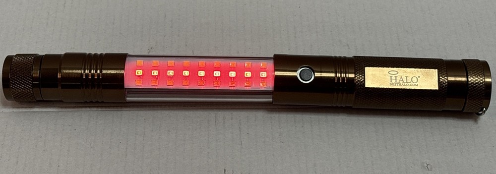 HALO Telescoping LED Flashlight 3 Light Modes Bends & Extends 10”-25”