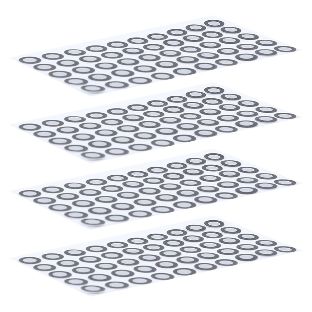 500Pcs Scanning Marker 6mm ID 10mm OD Reference Point Diffuse Reflection Part