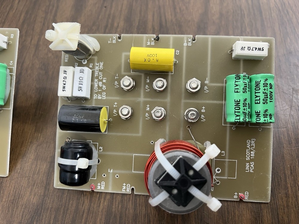 Crossover for Linn speakers Untested ( PRICE FOR ONE PAIR )