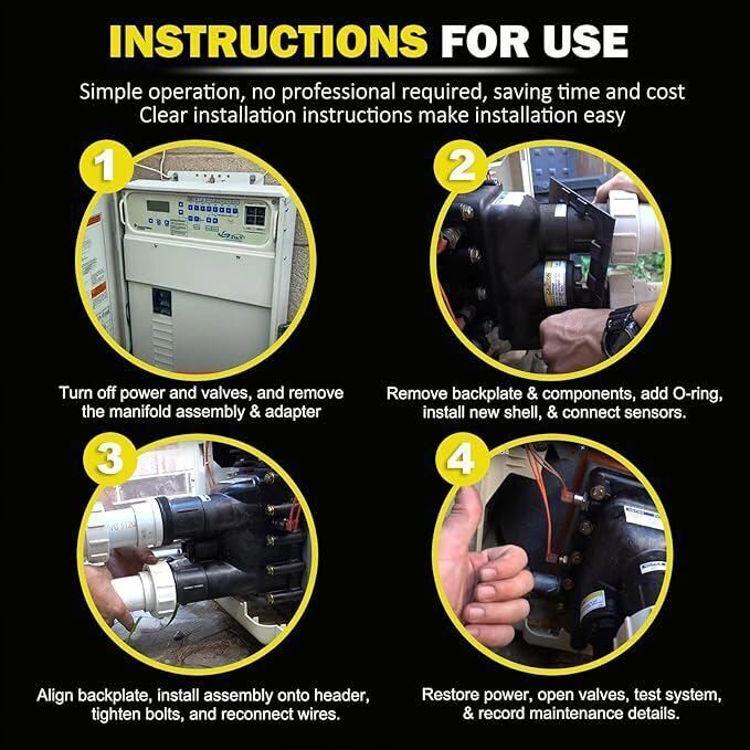 77707-0016 for Manifold Replacement Kit Pool & Spa Heater-Durable & Efficient