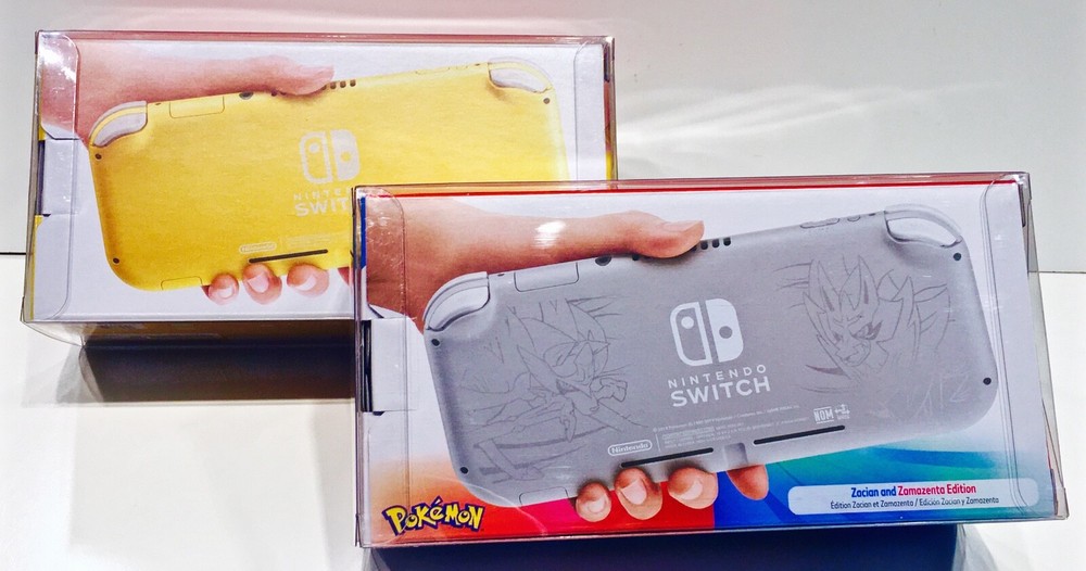 5 Box Protectors For NINTENDO SWITCH LITE Console Boxes! Fits Pokemon ETC. NTSC