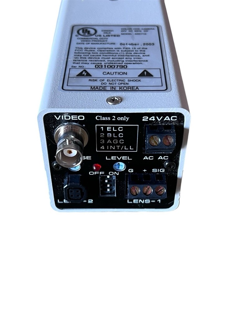 American Dynamics ADC710 Color Digital CCD Camera