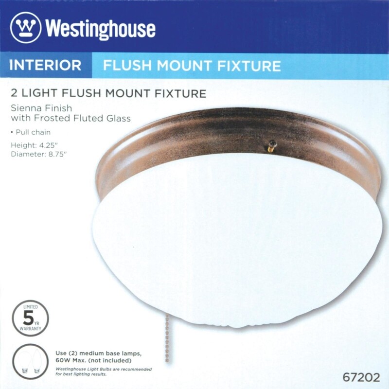 Westinghouse 67202 Ceiling Light 8.75" L