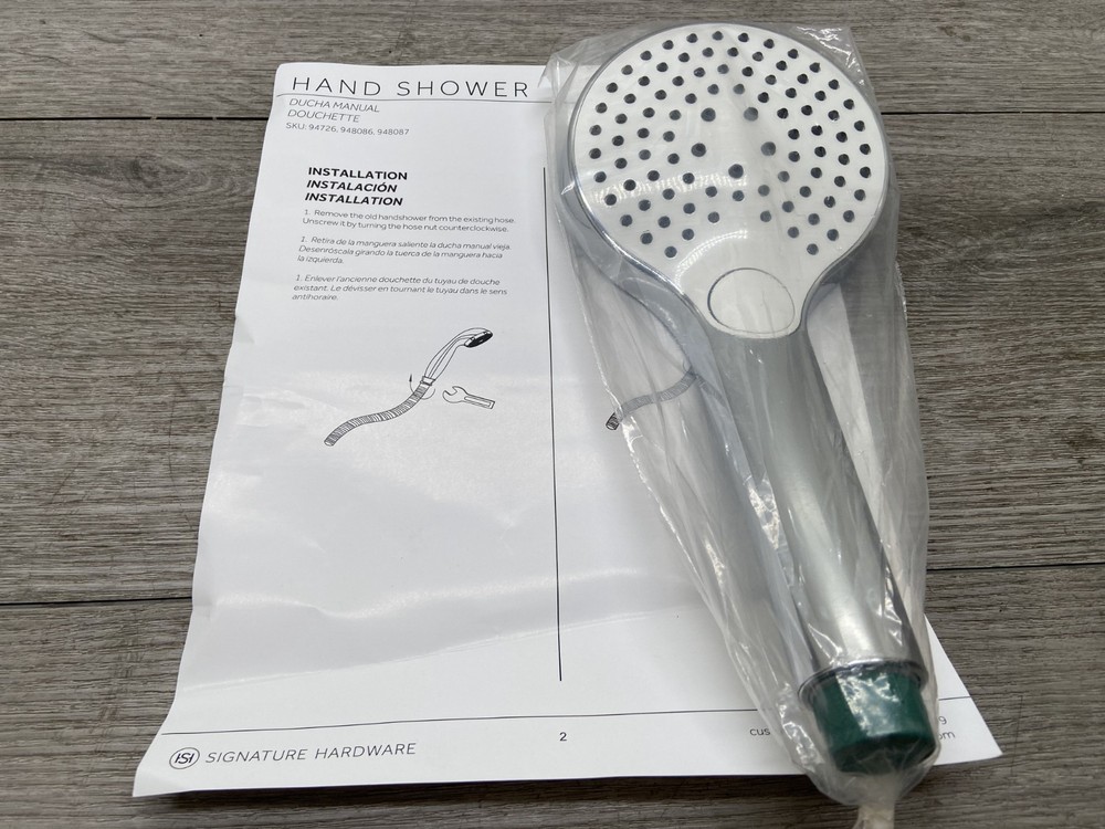 Signature Hardware Lowden SHHS4120GCP Multi Function Hand Shower