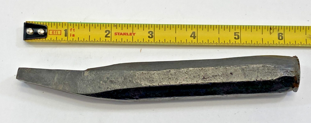 Square Nose Cold Chisel ~ Flat Nose ~ 6" Long