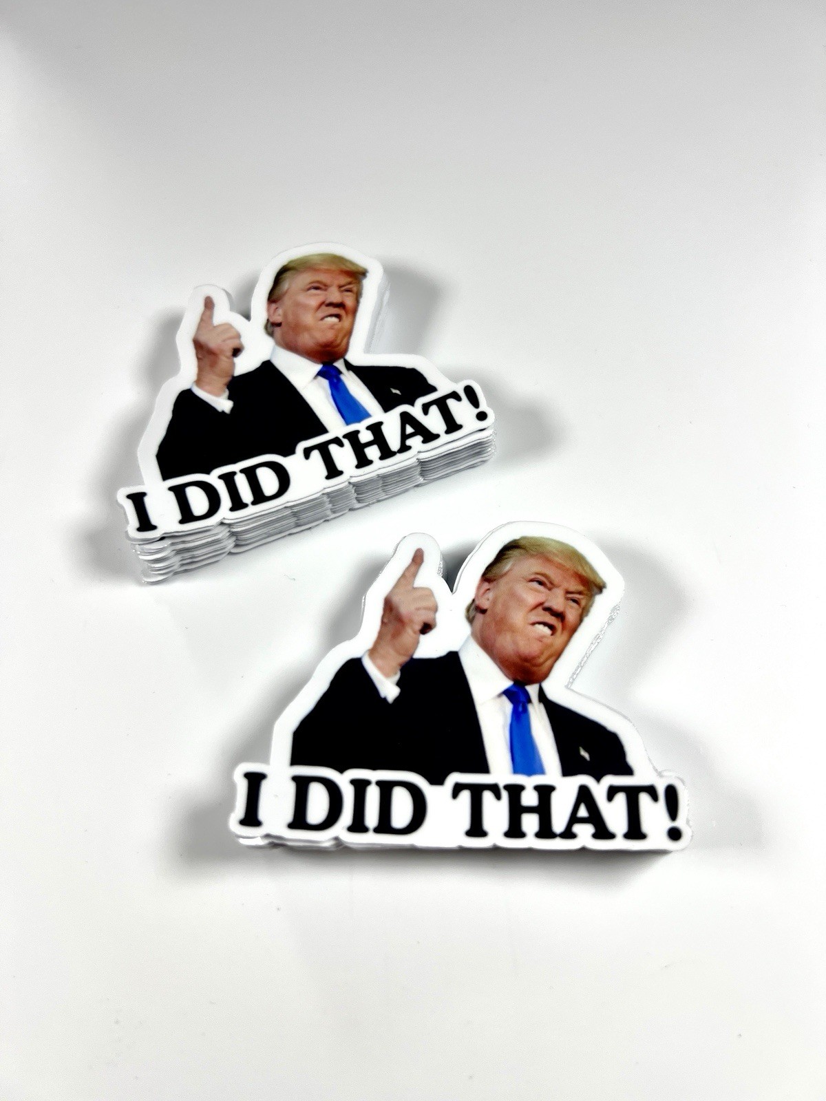 Trump Stickers I DID THAT Gas Pump Waterproof Vinyl Stickers NEW 1/10/50/100 Pcs