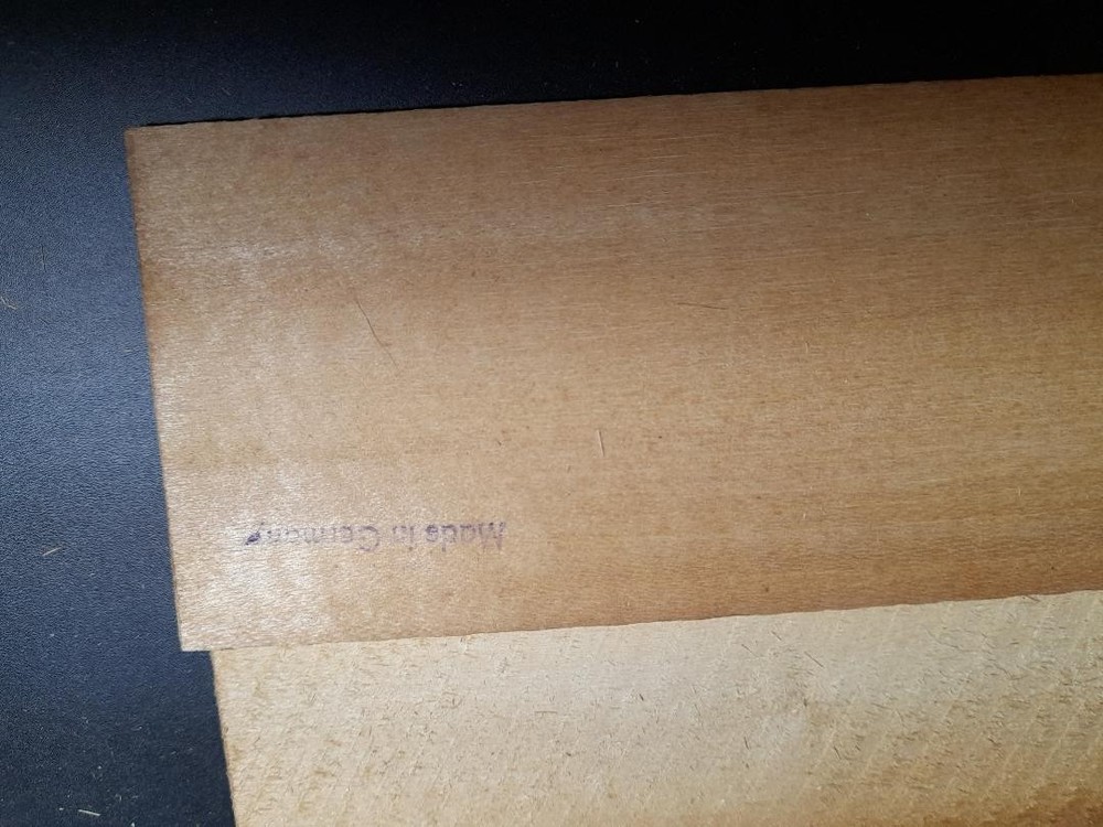 2 PC Booked-Matched Maple Violin Back and 9 Spruce Pieces, Possibly For Lining