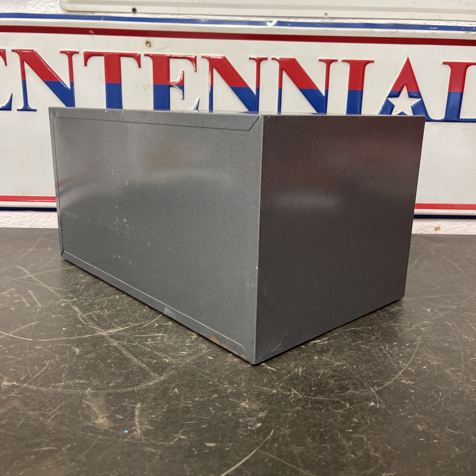 Vintage Craftsman Manufacturing Industrial Metal 8 Drawer Small Parts Cabinet