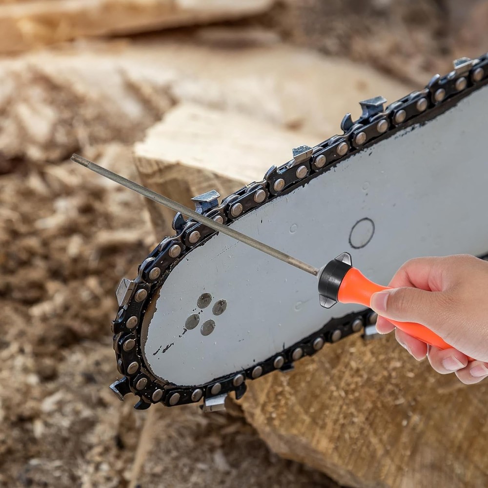 2 Pack Round File Handle with Adjustable Nut, Nylon File Tool Replacement Grip