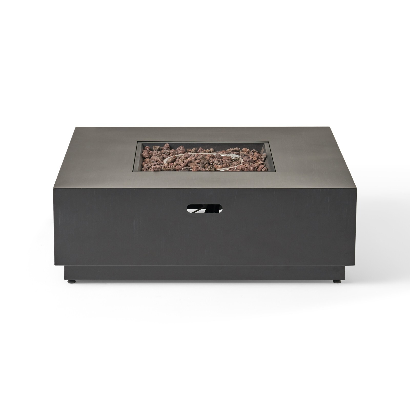 Jasmine Outdoor 50,000 BTU Square Fire Pit (No Tank Holder)