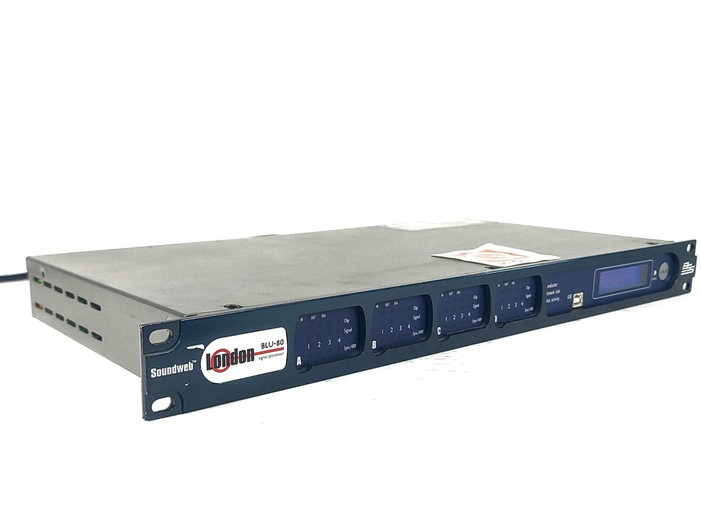 BSS Audio Soundweb BLU-80 Signal Processor (C1969-140)