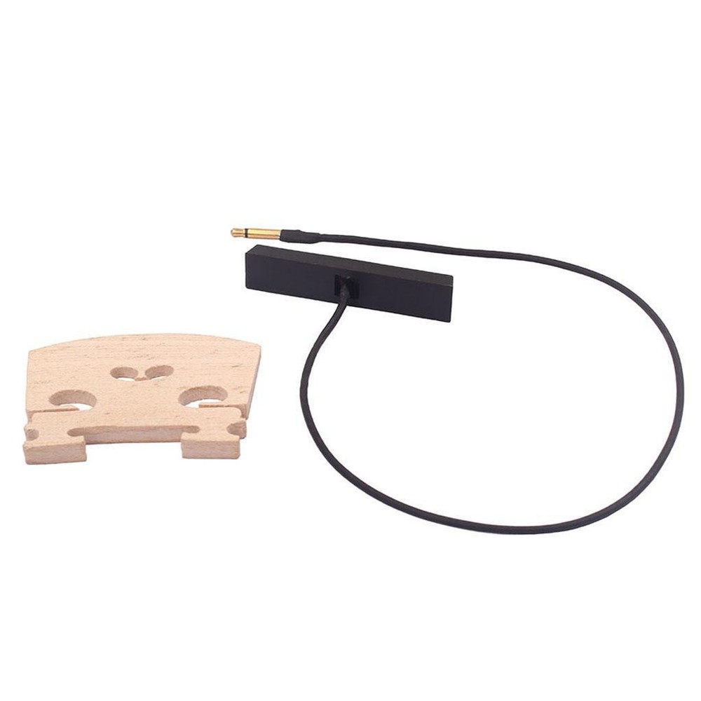 Double Violin Bridge System Piezo Pickup Base Set for Bass