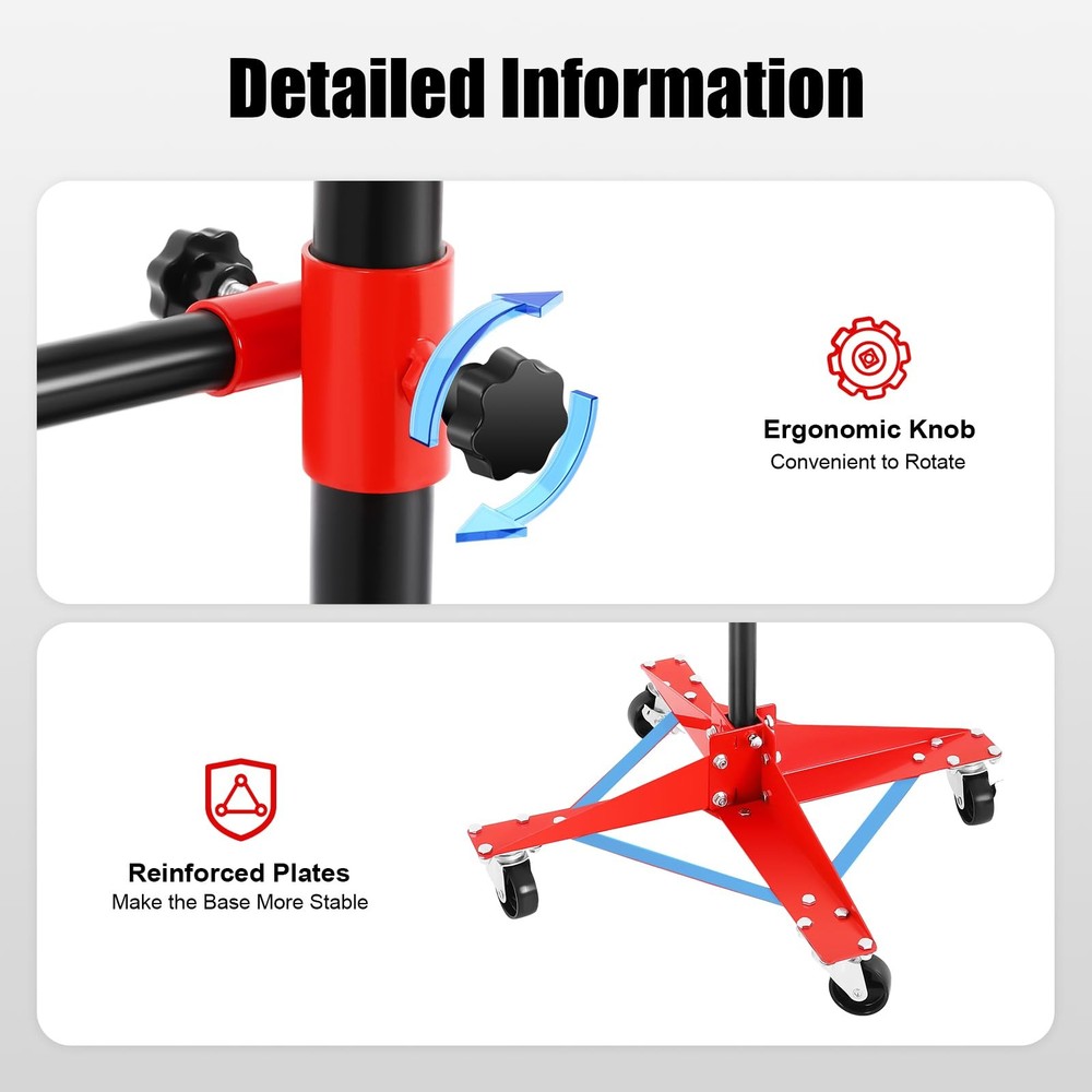 Auto Panel Tree Paint Stand Holder with Adjustable Center Post