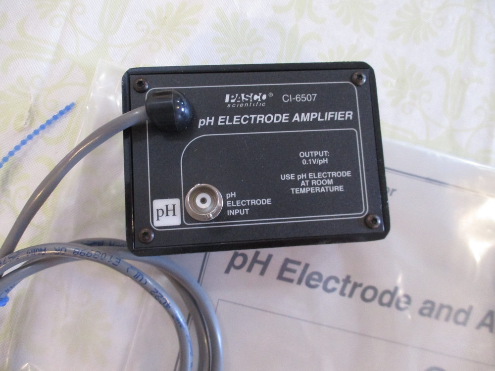 PASCO-CI-6507 pH Electrode And Amplifier