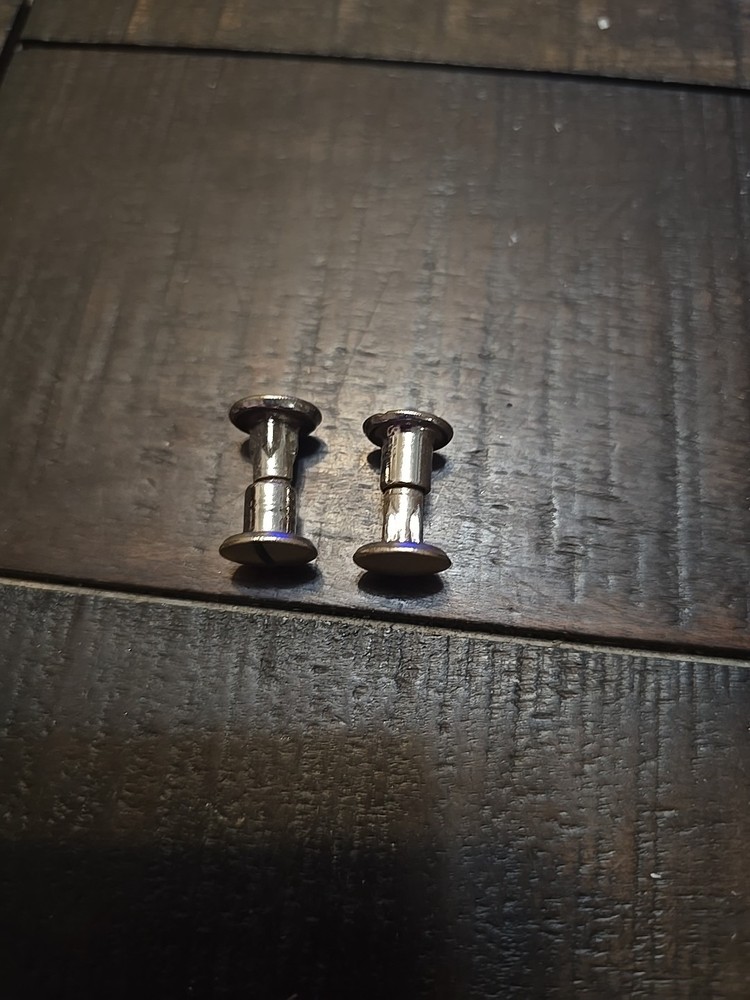 3 Warranted Superior Brass Saw Bolts