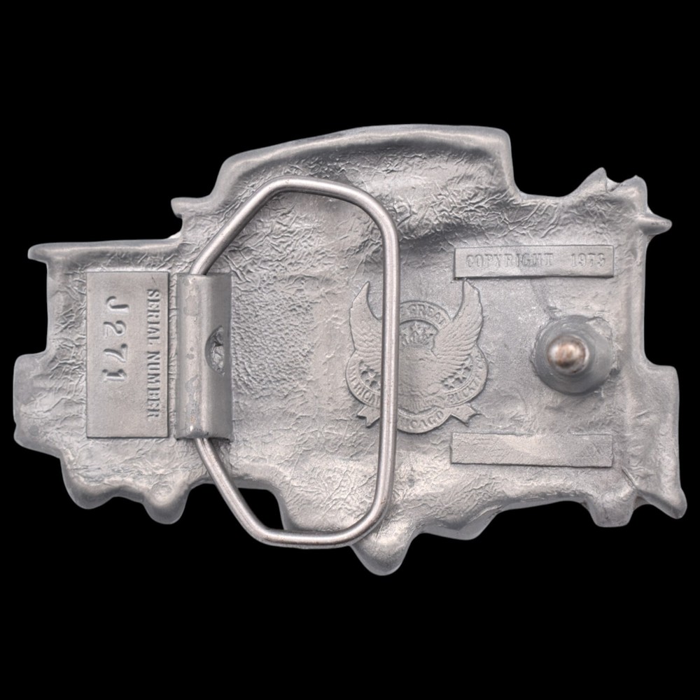 Train Car Caboose Belt Buckle