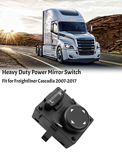 Heavy Duty Power Mirror Switch Front Driver Side 10Pin Fits Freightliner
