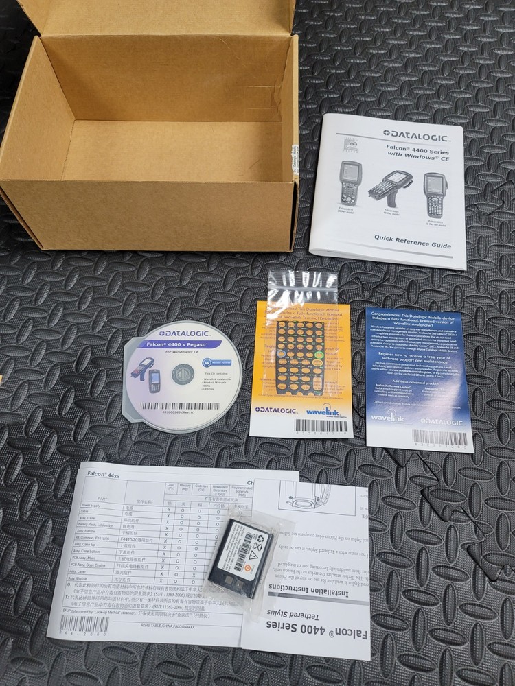 NEW Datalogic Falcon 4420 Wireless Portable Mobile Terminal Barcode Scanner