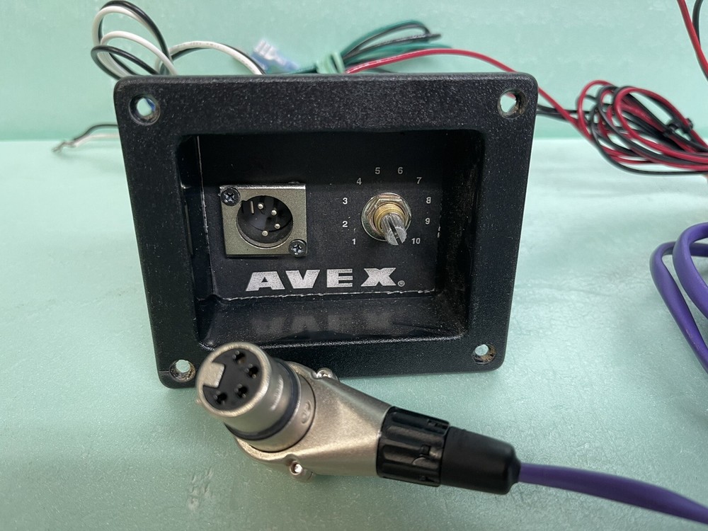 AVEX 2-way Speaker Crossover with Input Panel, Connector, and Wiring A