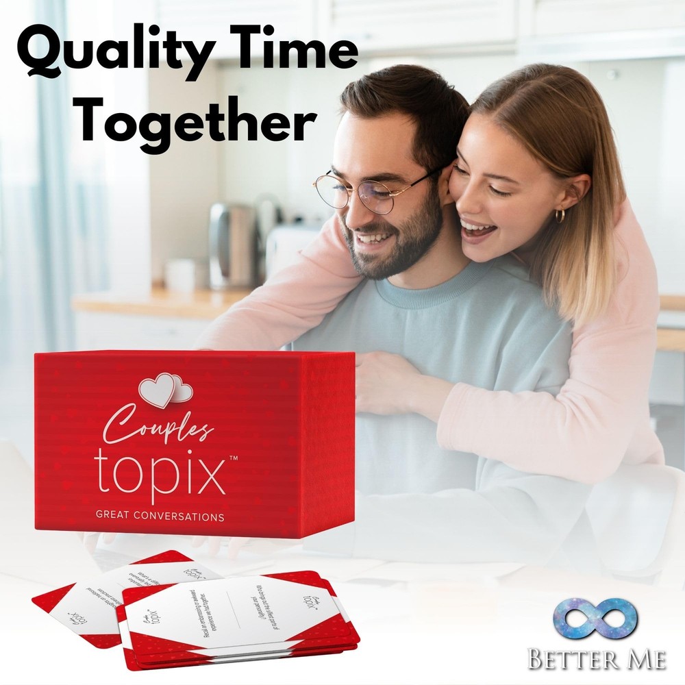 Better Me Couples Topix - 612 Conversation Starters for Couples Self Improvem...