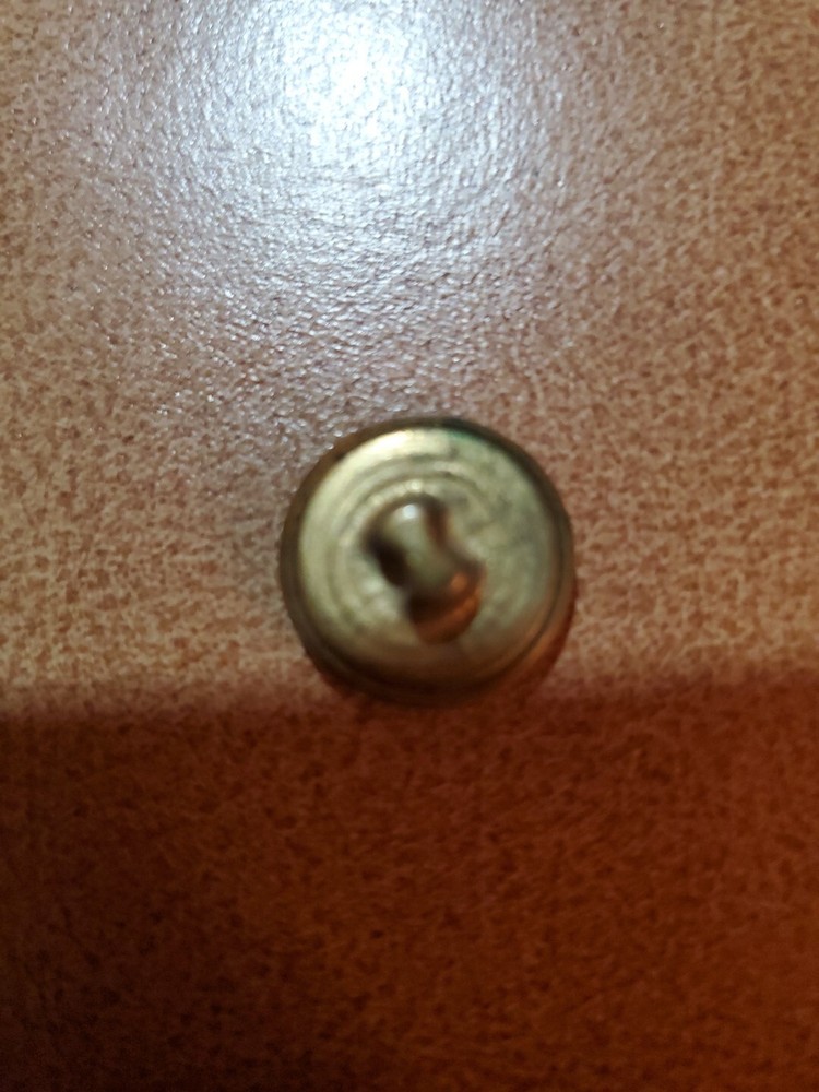 4 miscellaneous antique brass buttons