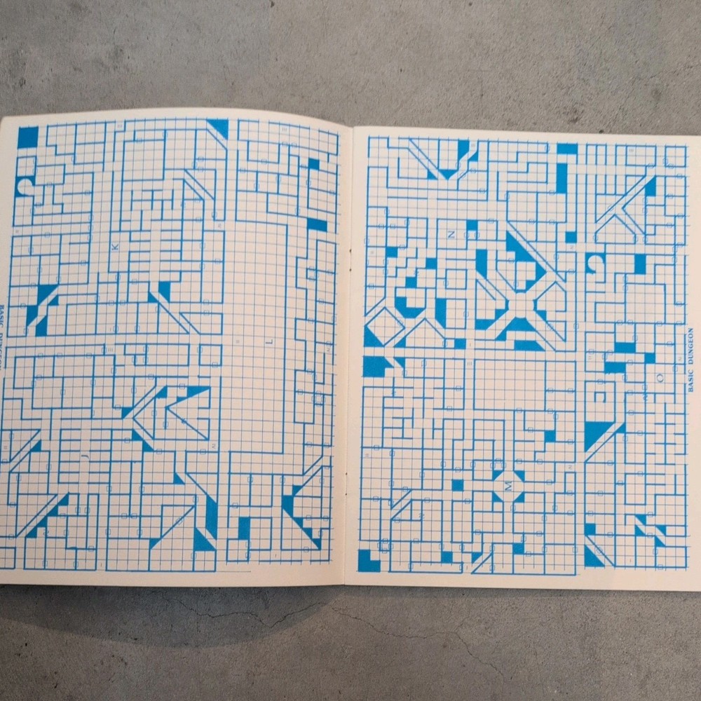 Dungeon Geomorphs, Sets One to Three, TSR 1981