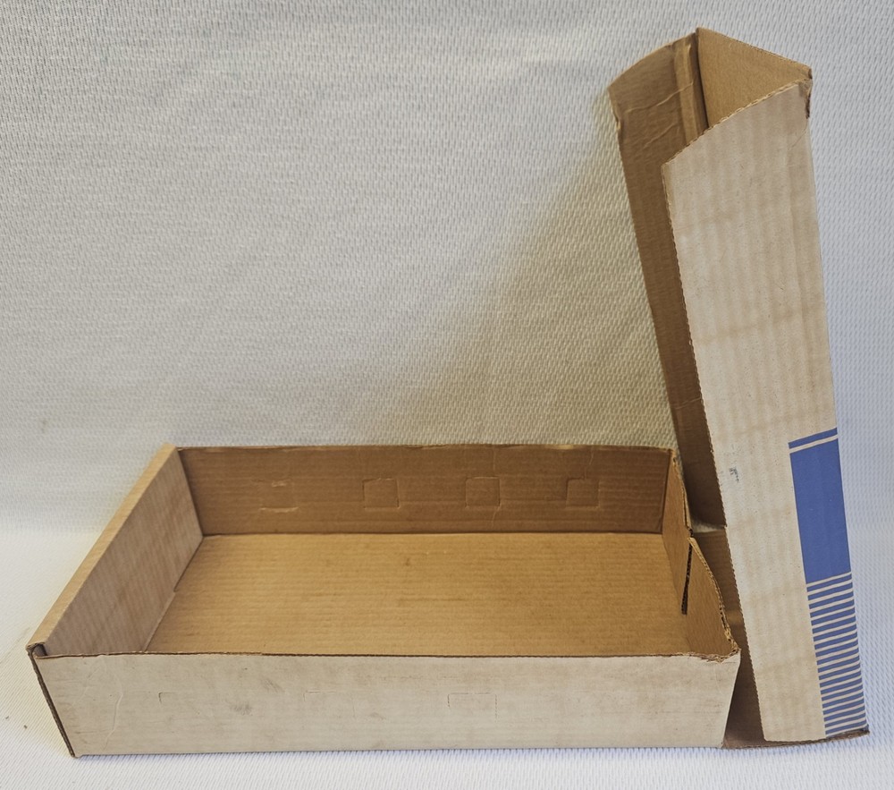 Rare Vintage 1960s IBM Data Processing QC Punch Card Computer Ephemera Box Only