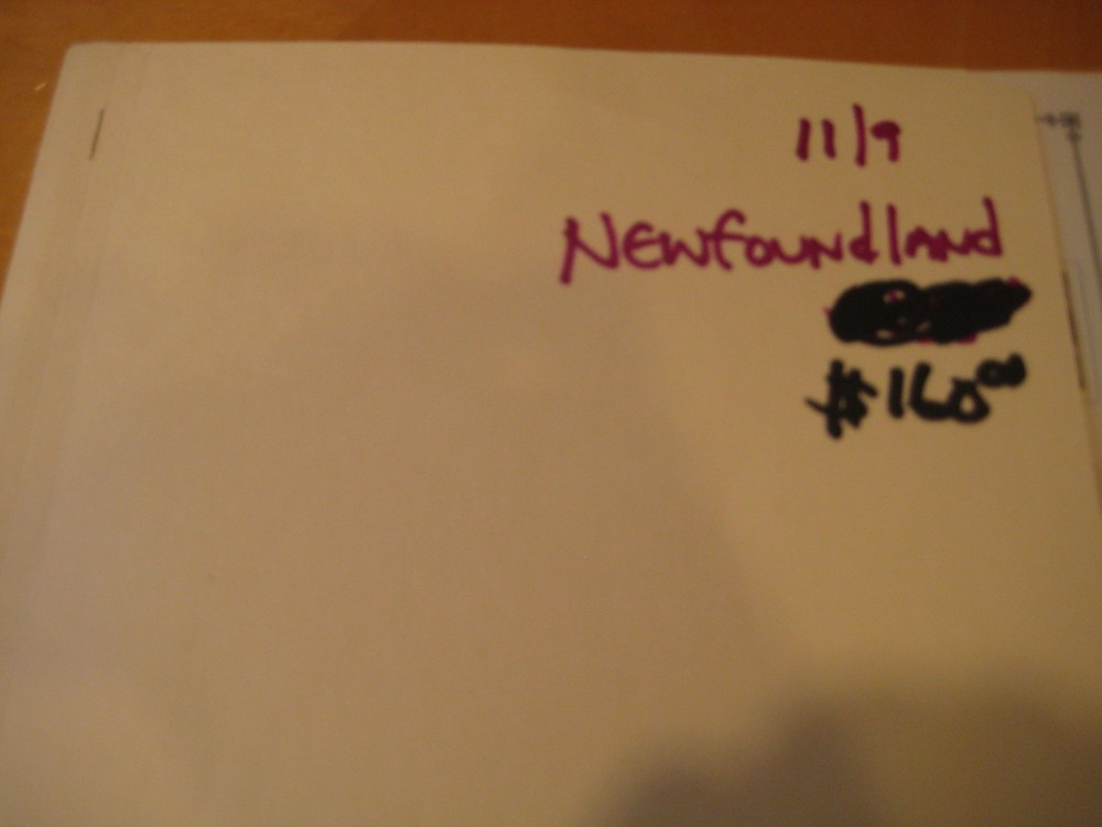 Newfoundland Collection on Pages  - WDWPhilatelic (G7A) 3/26