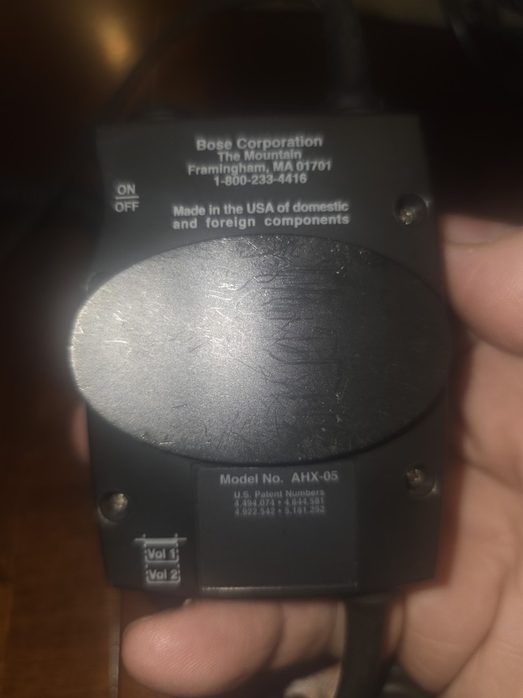 Bose X A10 AHX-34-01 Lemo Plug Controller Cable Assembly