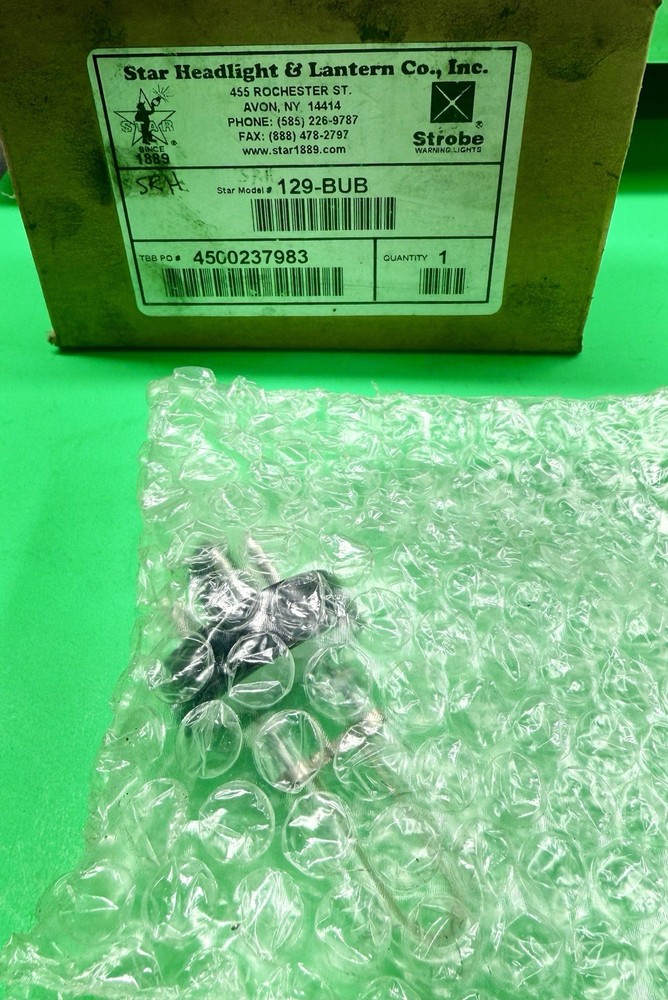 STAR HEADLIGHT & LANTERN CO129-BUB REPLACEMENT STROBE BULB⚡SHIPS FREE⚡