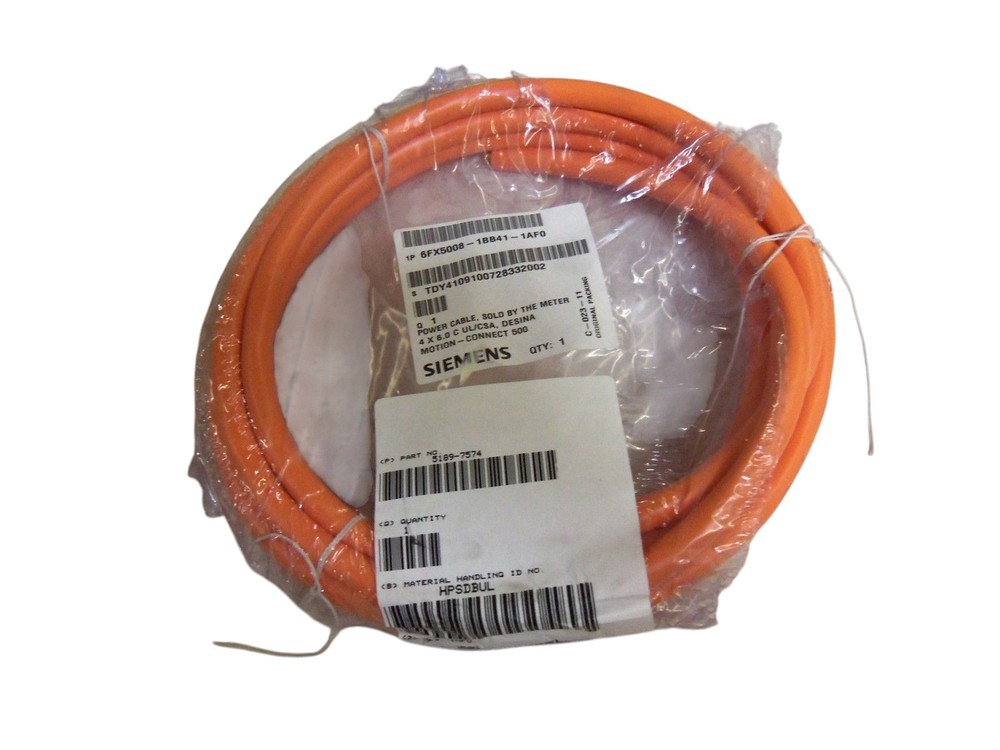SIEMENS 6FX5008-1BB41-1AF0 POWER CABLE NSNP