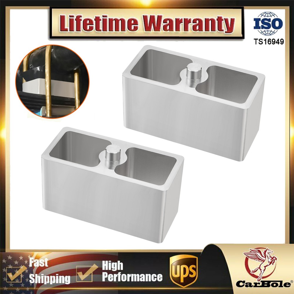 3" Universal Aluminum Leaf Spring Lowering Block Kit 2Pack C23230