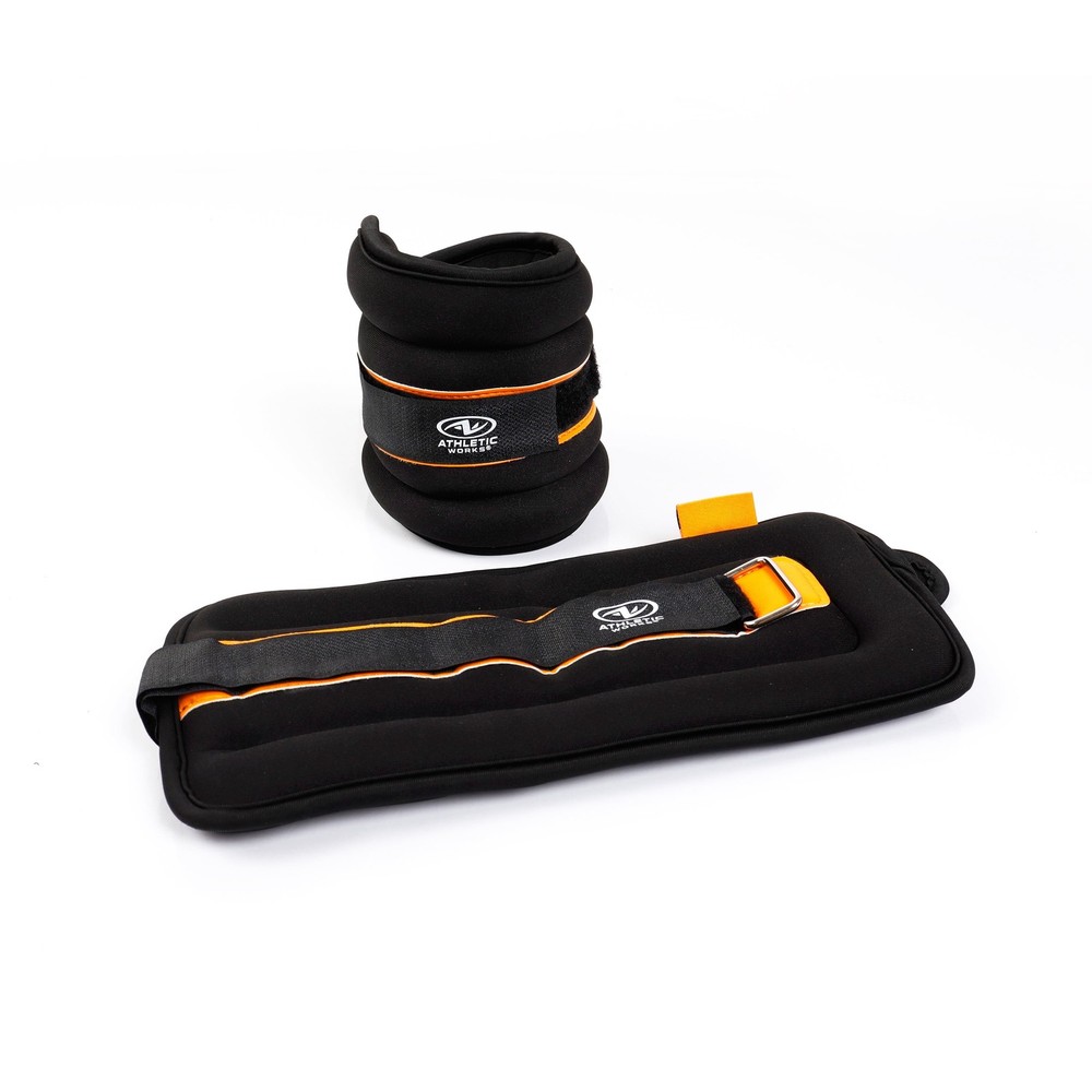 5Lb Pair Ankle & Wrist Weights (2Pcs, Each One Is 2.5LBS), Adjustable Strap